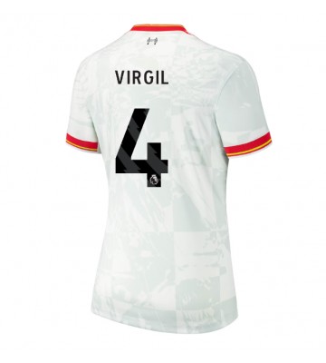 Liverpool Virgil van Dijk #4 Tredjetröja Dam 2024-25 Kortärmad